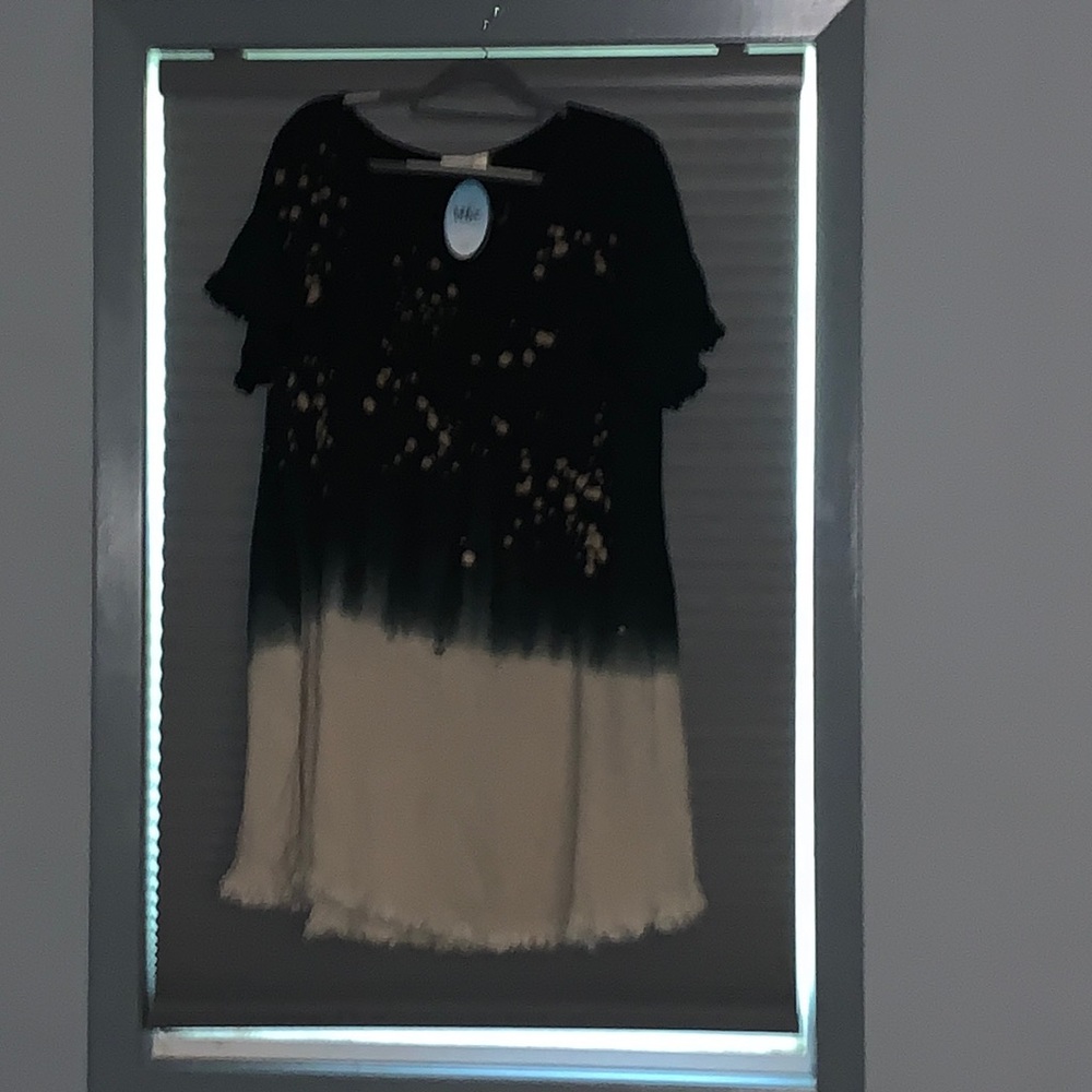 Brand New linen blend midi dress.